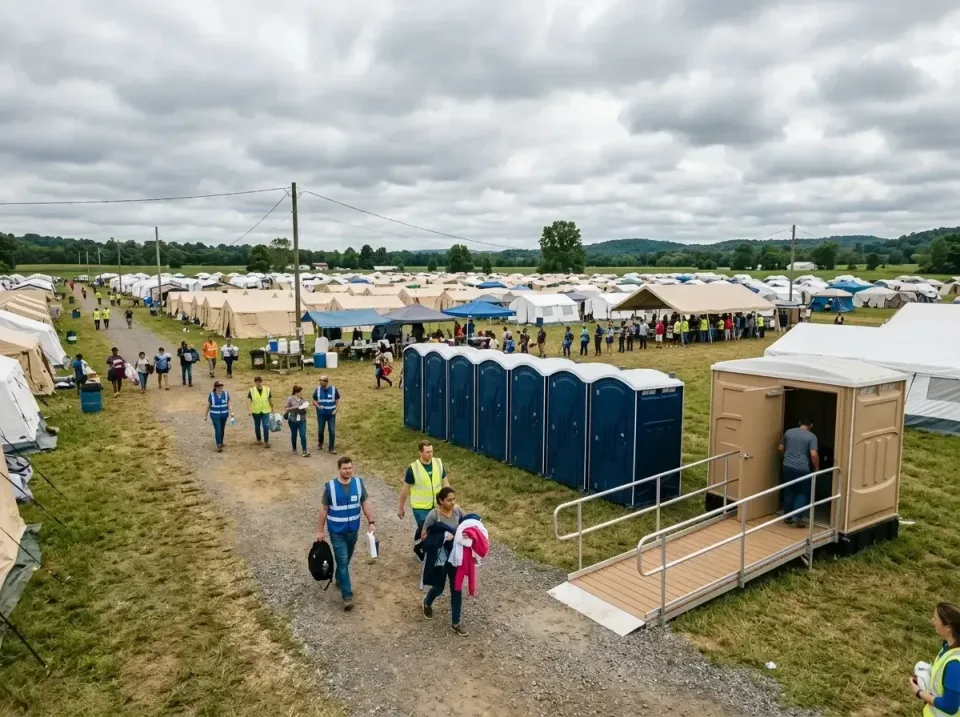 disaster-relief-camp-restrooms-010 — frequently asked questions, Dumpster & Portable Bathrooms Rental in El Campo, TX